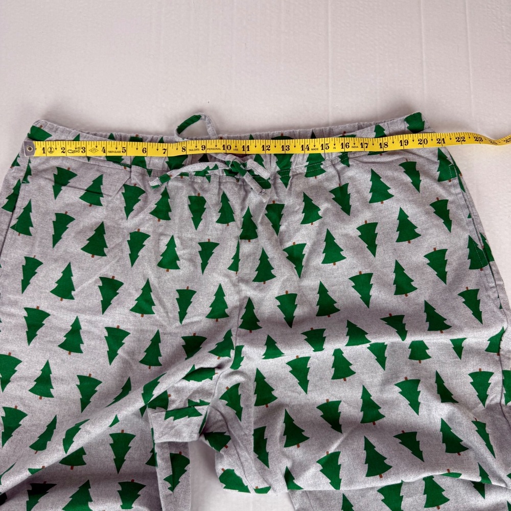 Hanna Andersson XXL Christmas Tree Print Pajama Pants Loungewear Holiday Unisex - Picture 7 of 9